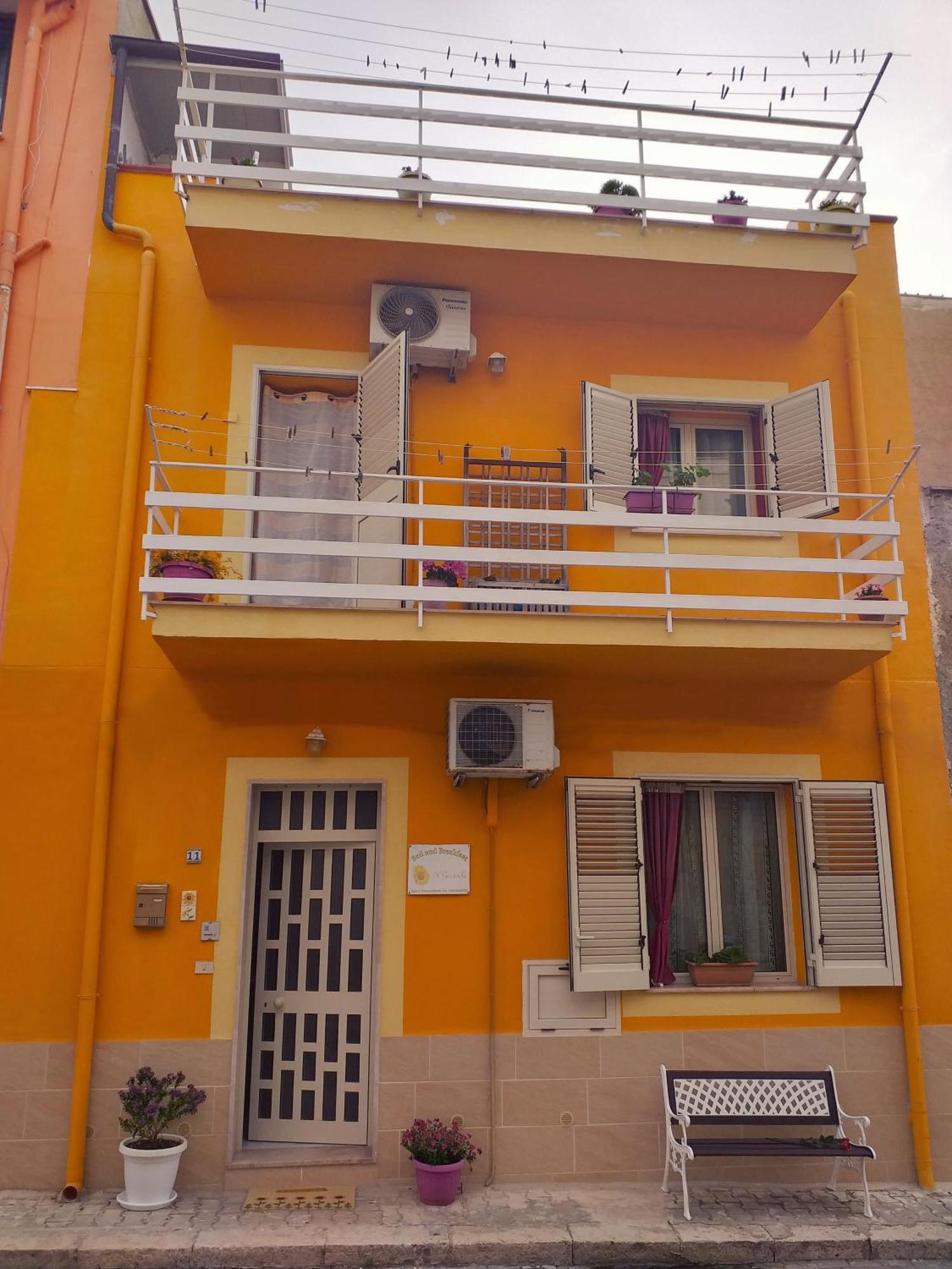 B&B Il Girasole Balestrate Bagian luar foto